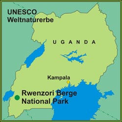 Rwenzori Berg Nationalpark Ugandas Weltnaturerbe
